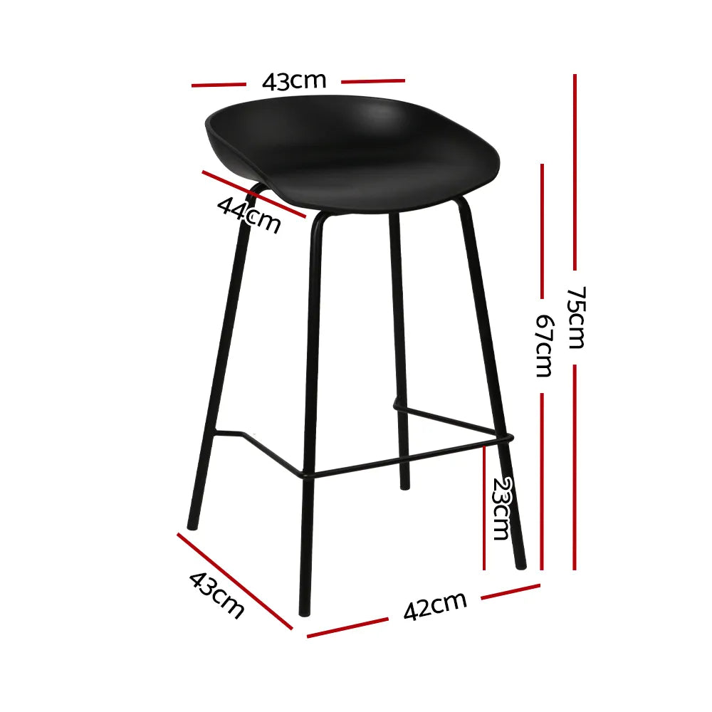 Artiss 4x Bar Stools Kitchen Counter