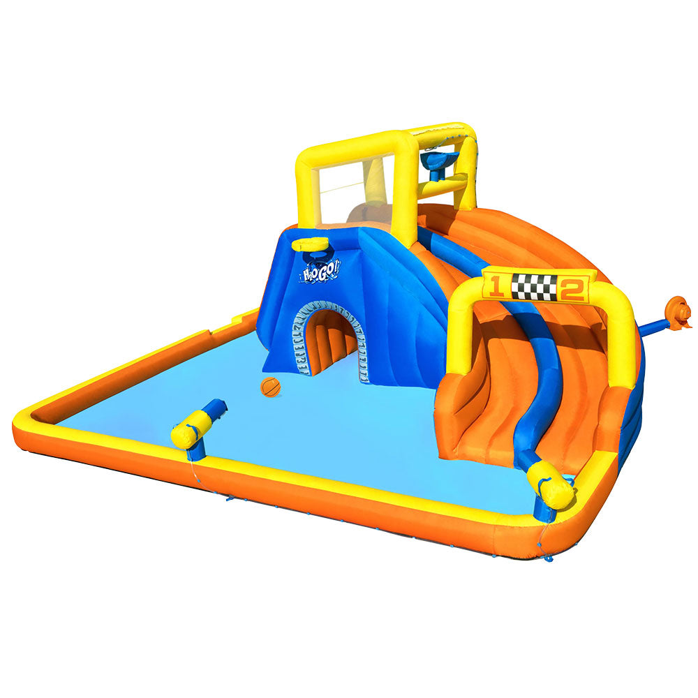 Bestway Inflatable Water Slide Park with Slide & Splash Area –  551x502x265 cm