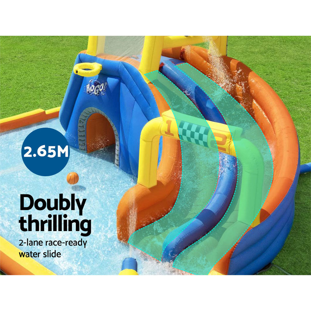 Bestway Inflatable Water Slide Park with Slide & Splash Area –  551x502x265 cm