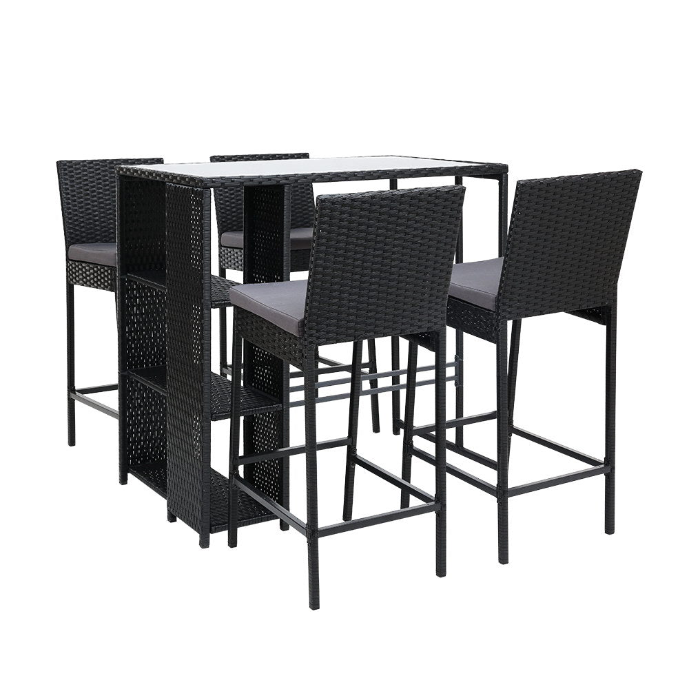 5-Piece Outdoor Bar Set - Gradeon