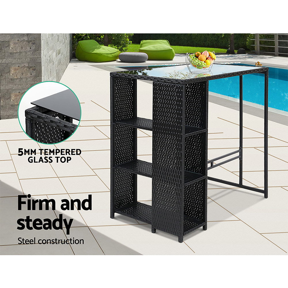 5-Piece Outdoor Bar Set - Gradeon