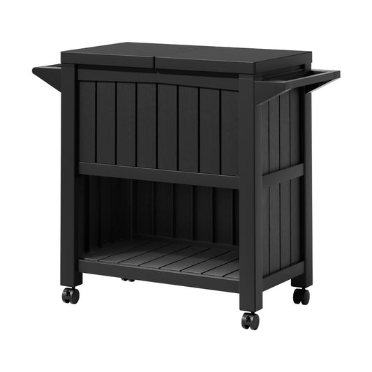 Gardeon Outdoor Storage Cabinet 80L - Ice Bucket Cooler Serving Cart & Kitchen Trolley