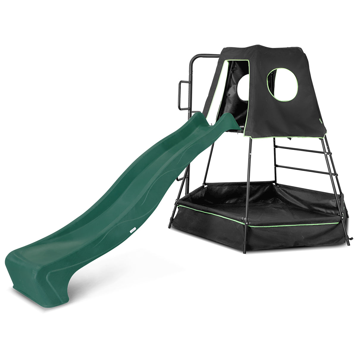 Pallas Play Tower with Green Slide - Lifespan Kids