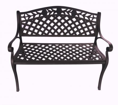 Melissa Cast Aluminium Bench