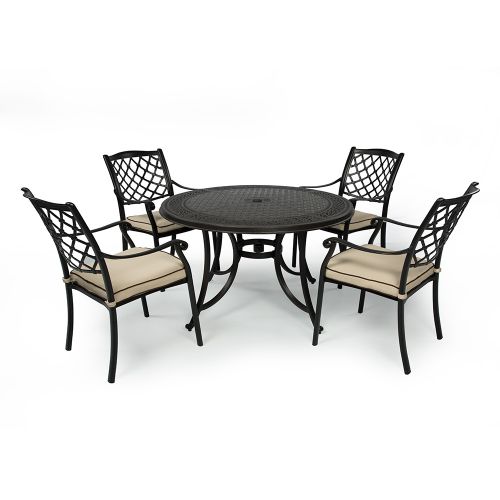 Fuji Aluminium Outdoor Dining Table 120cm