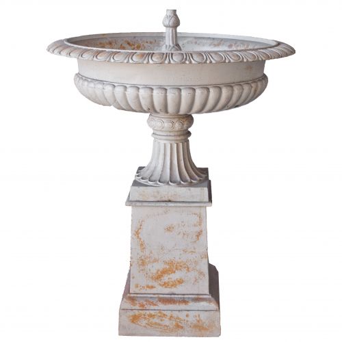 Toulouse Fountain-Antique White