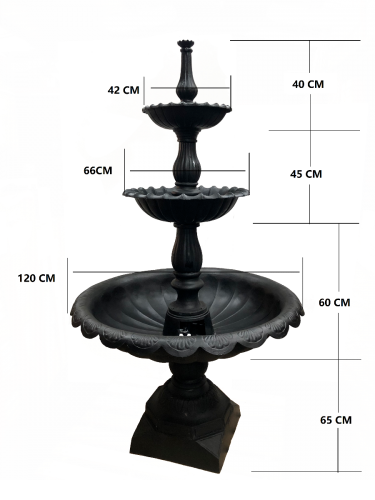 Lisbon 3 Tier SELF CONTAINED Fountain