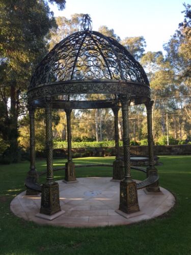 Either Cast Iron Gazebo